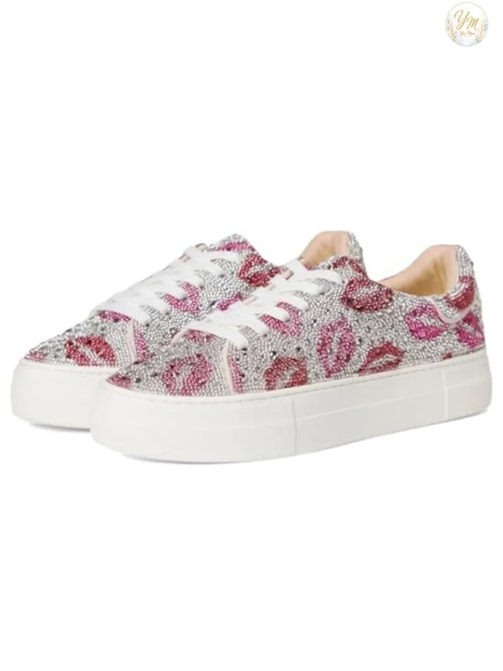 Betsey Johnson Sidny Rhinestone Sneaker